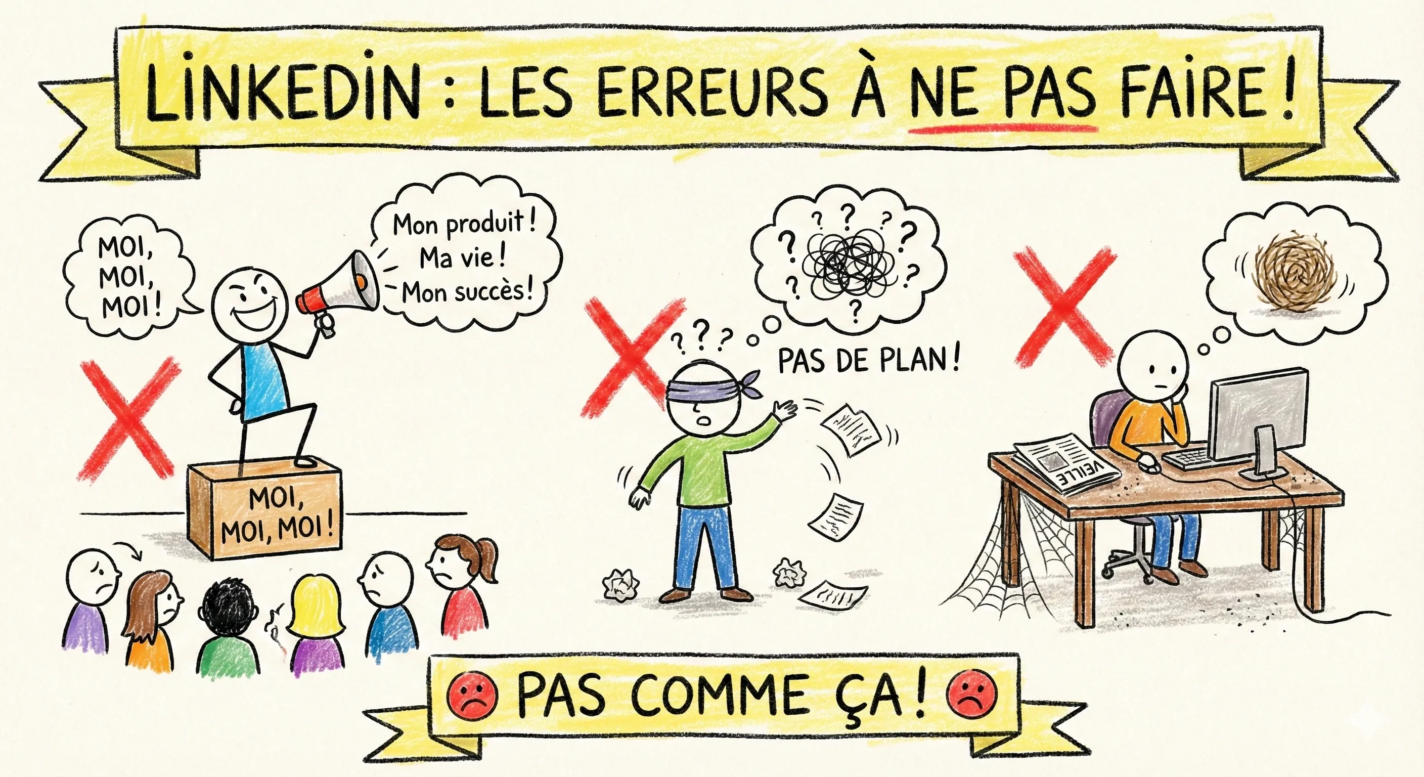 The Most Common Mistakes in Creating LinkedIn Content